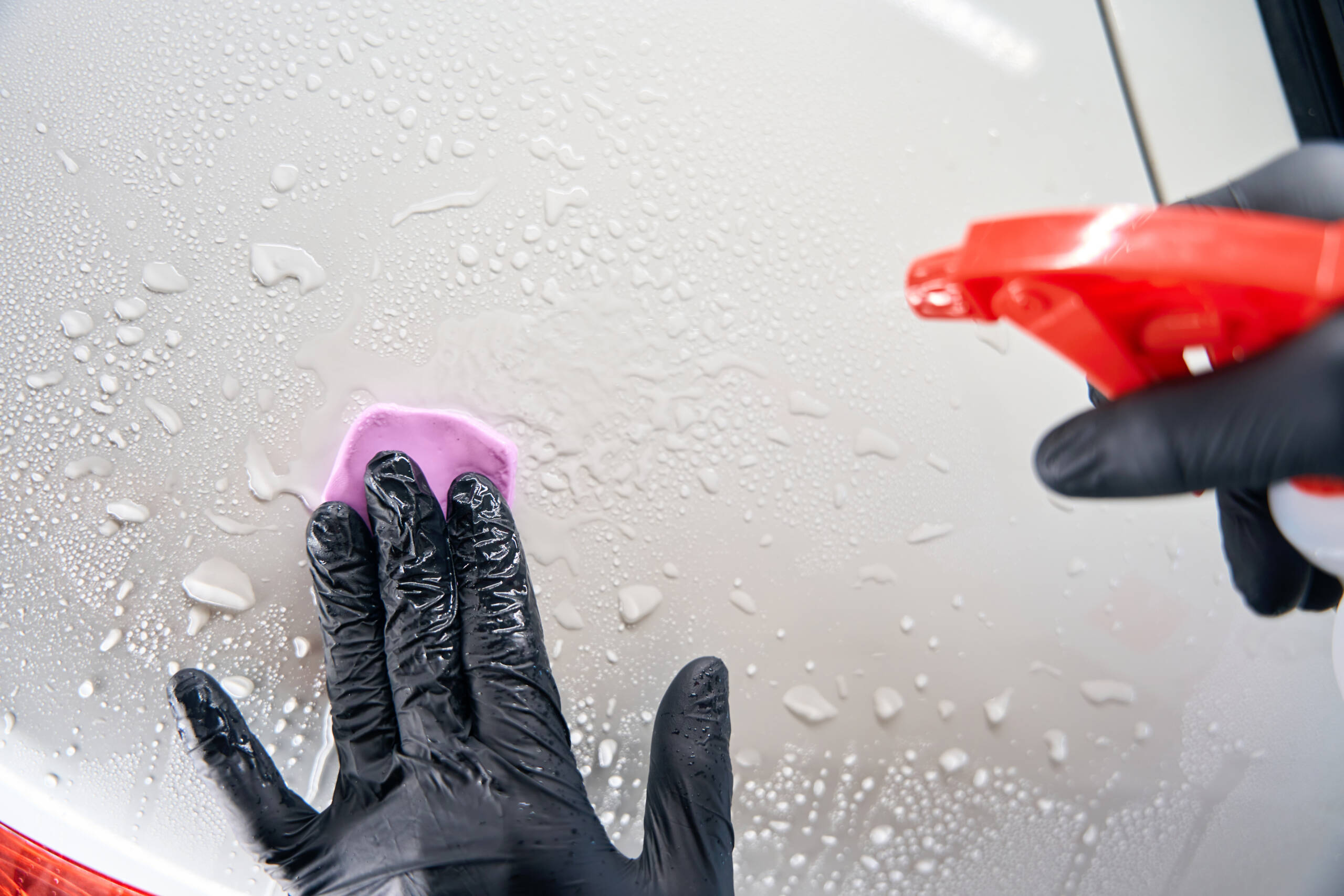 ⁠OVER SPRAY REMOVAL (Paint Sealant applied)